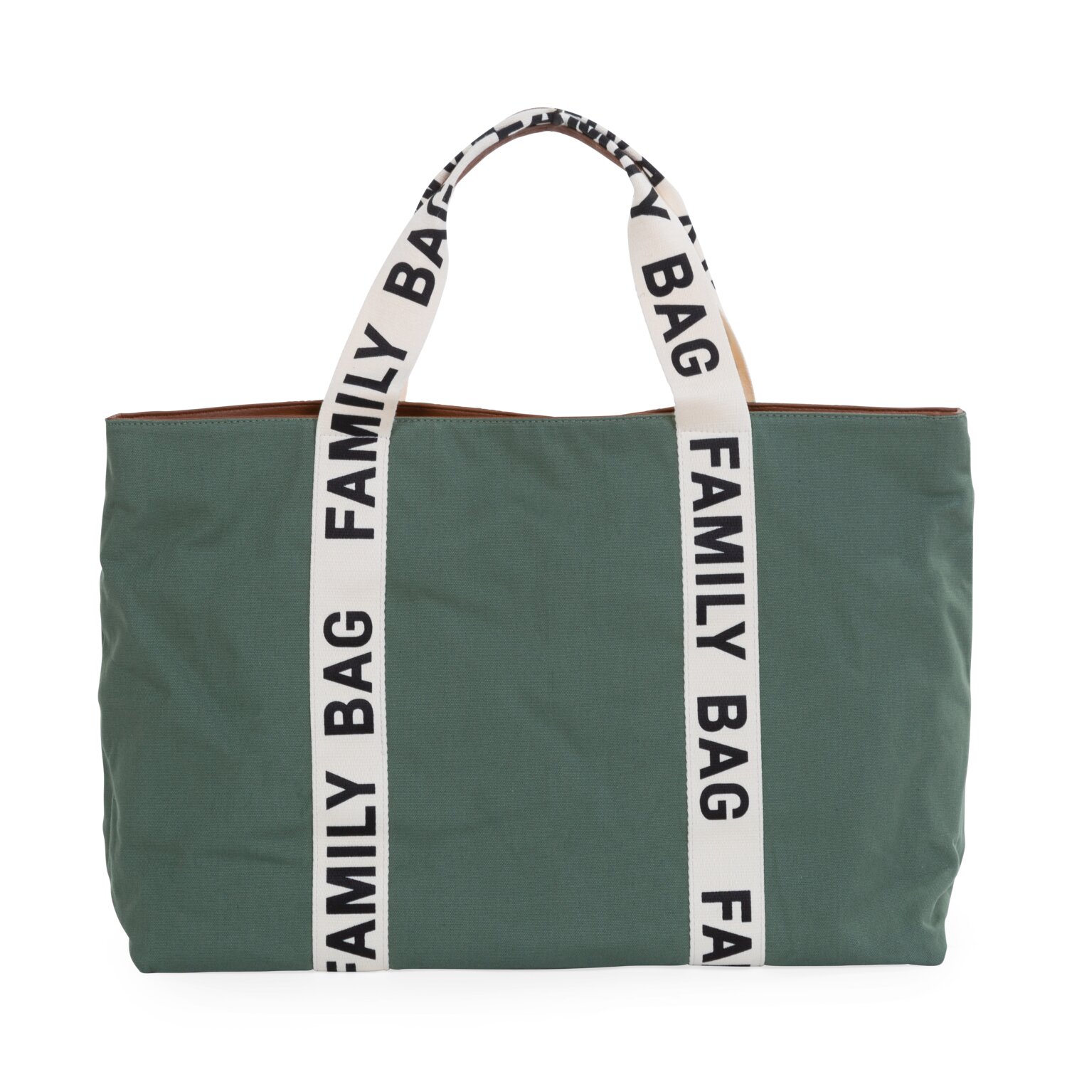 Family Bag Wickeltasche – Signature-Look - Canvas - Grun