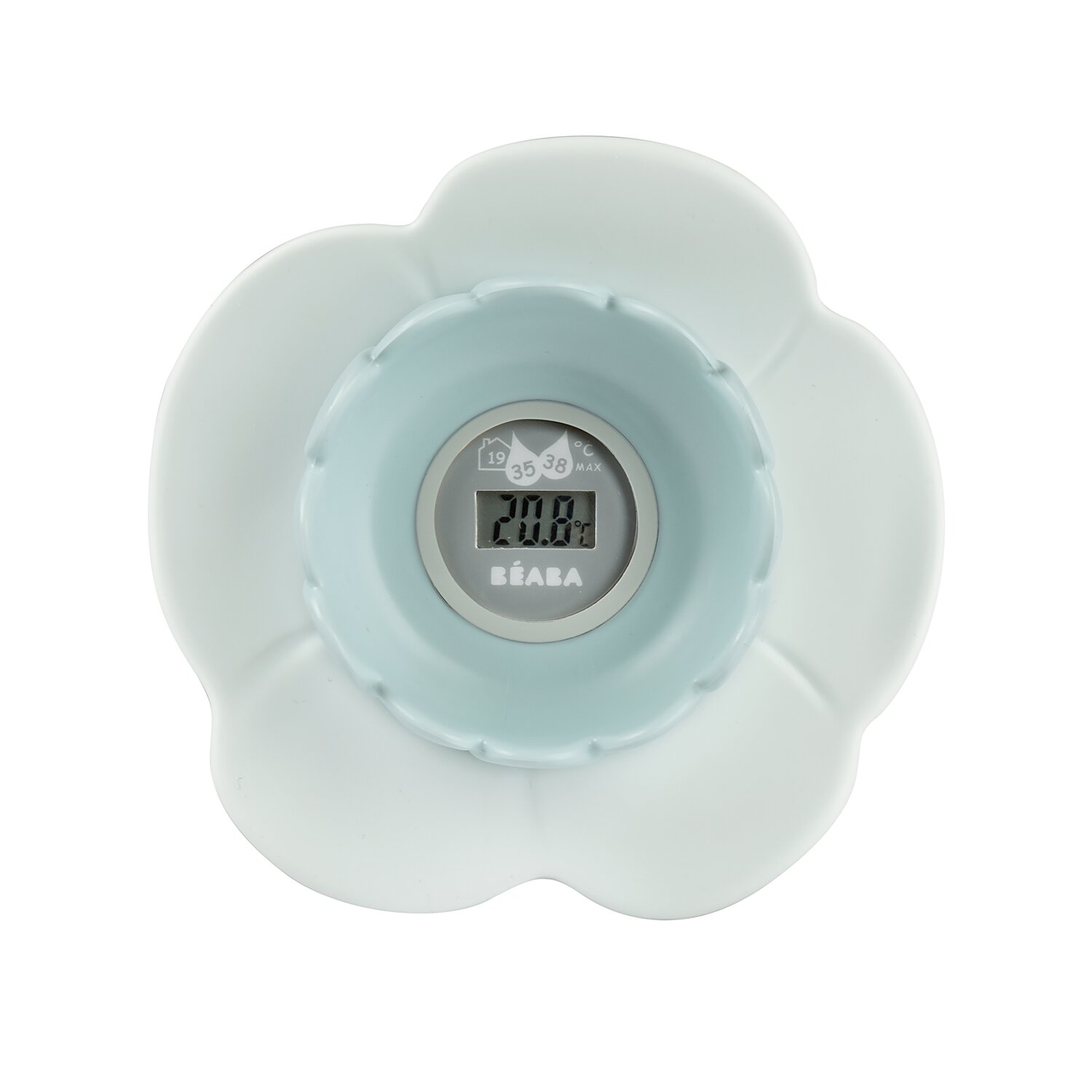  - Thermomètre de bain Lotus green blue