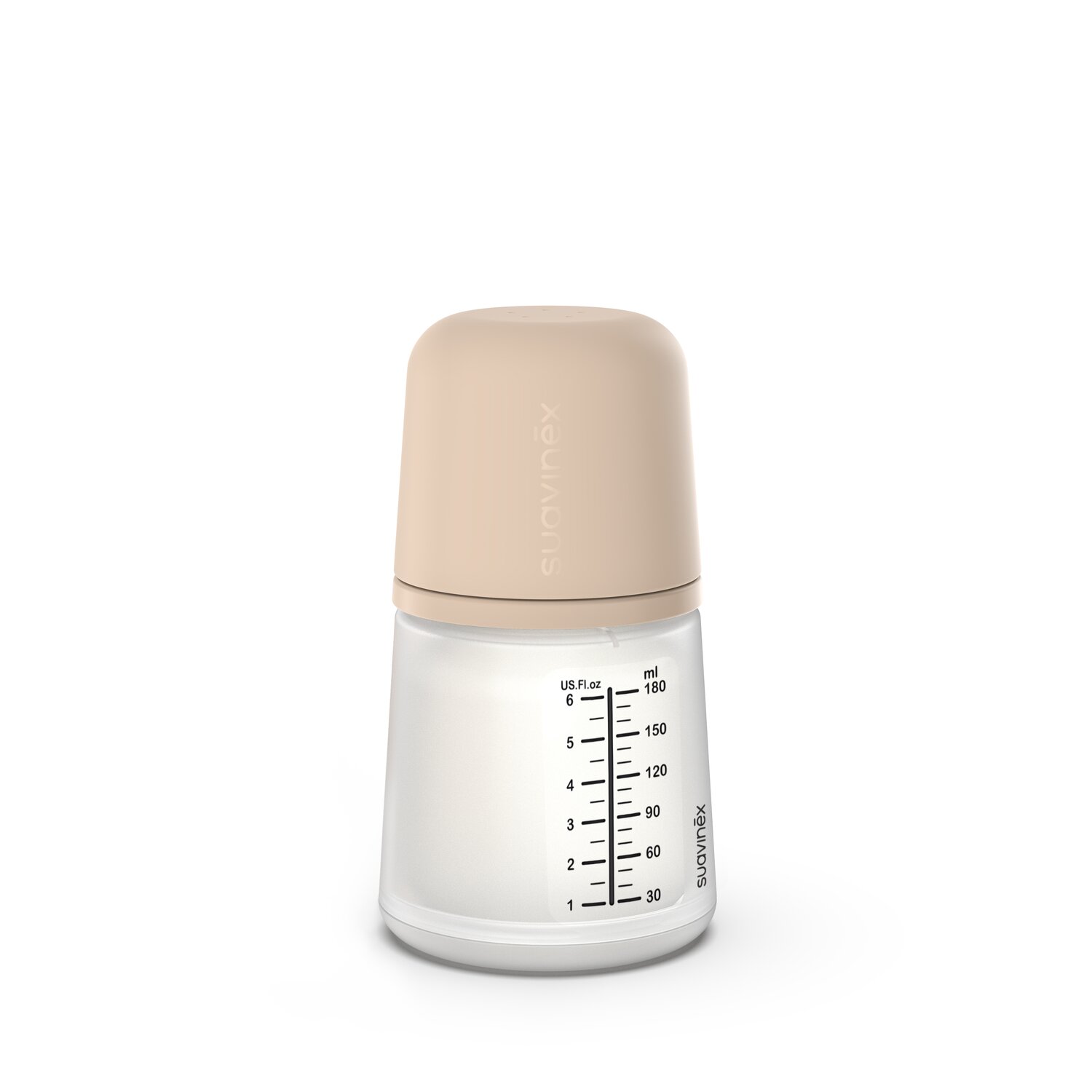 ZERO.ZERO Anti-Kolik Flasche 180 ml - Langsamer Nahrungsfluss Sand