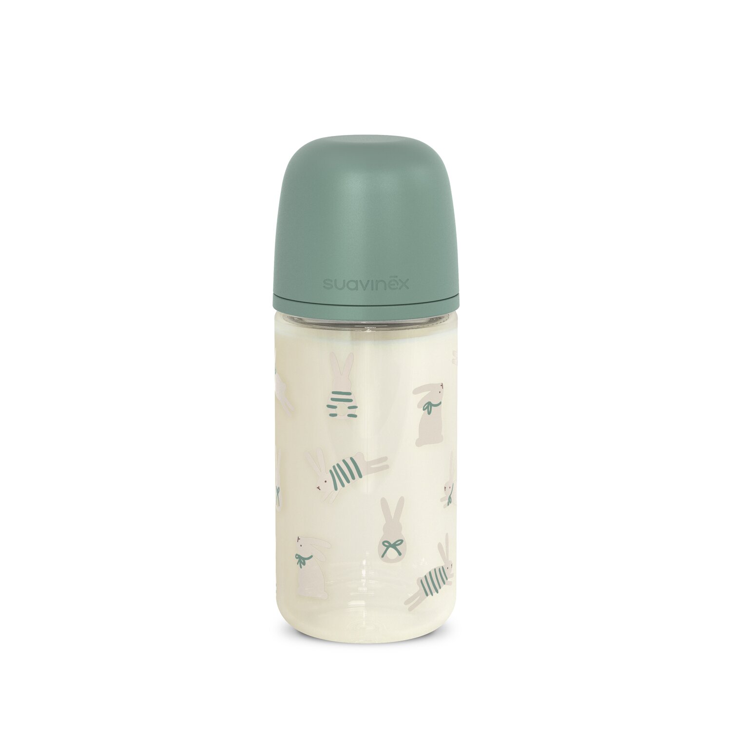 Babyflasche aus Glas mit Sauger SX Pro 240 ml Durchfluss M Bonhomia