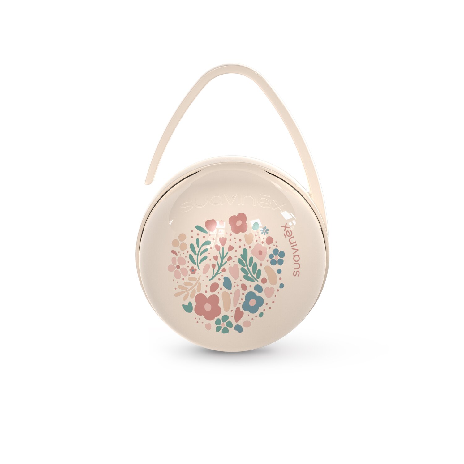 Duo-Schnullerhalter - Liberty Beige