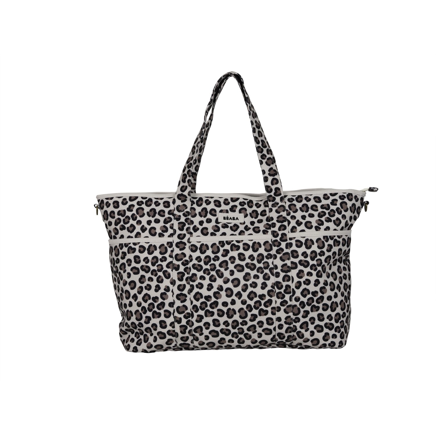 Wickeltasche Madrid XXL - Leopard clay