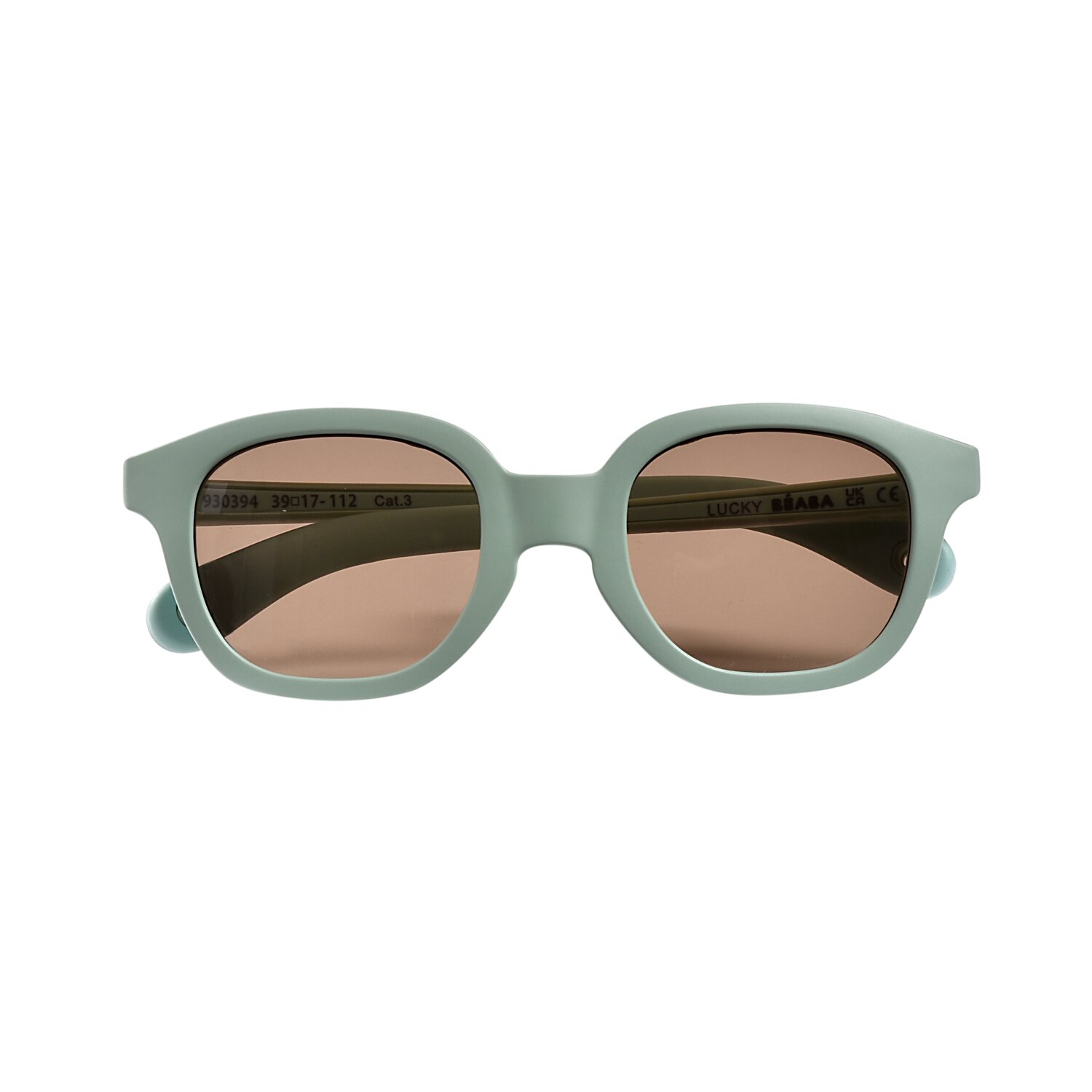 Brille 9-24 Monate SQUARE LUCKY salbeigrün