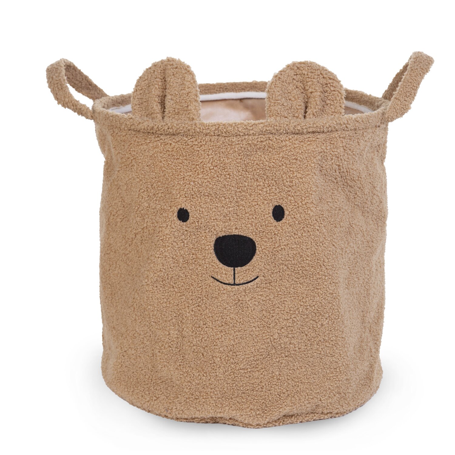 Aufbewahrungskorb - 40x40x40 Cm - Teddy - Braun