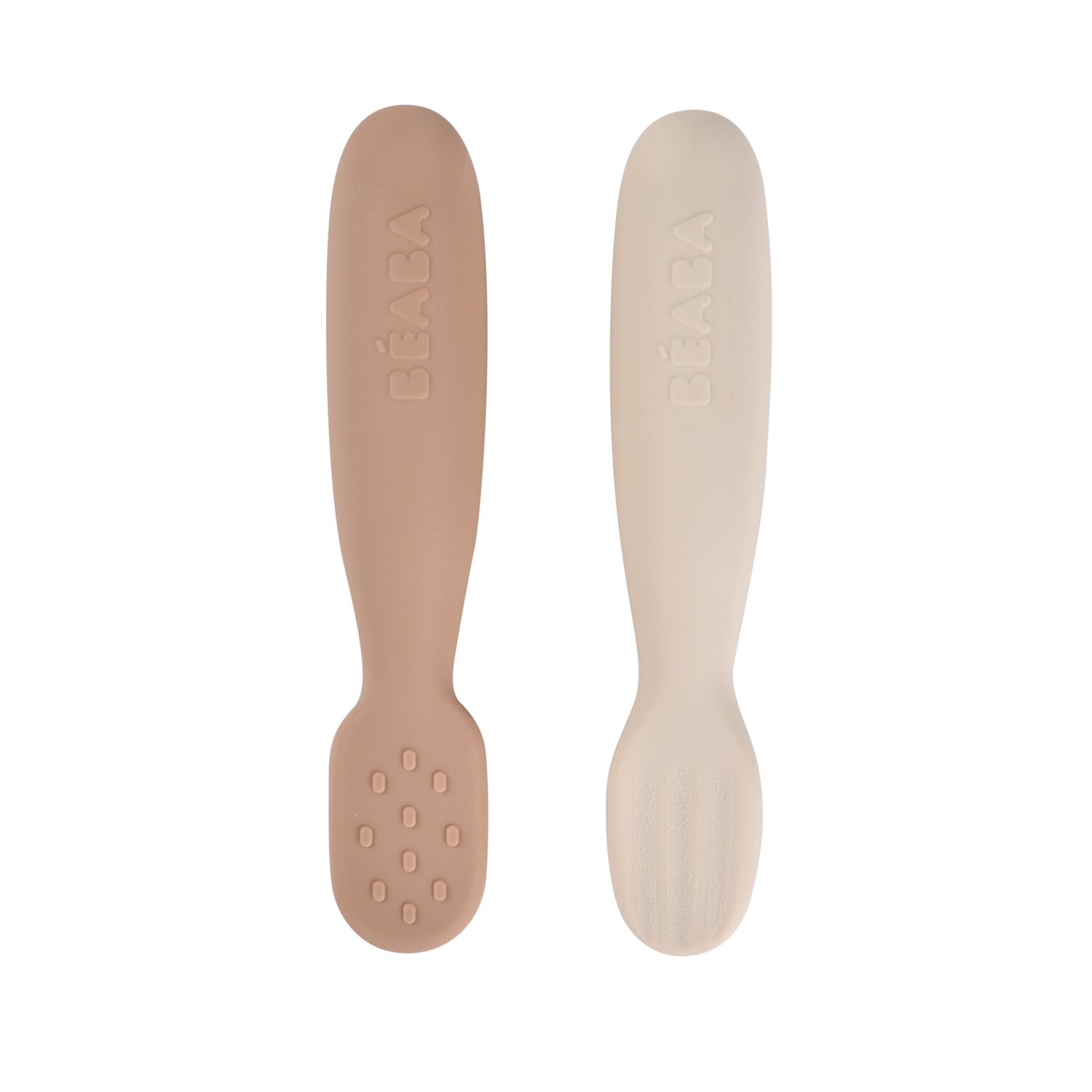2er Set Silikon-Prelöffel - Pralinen/ Tonerde