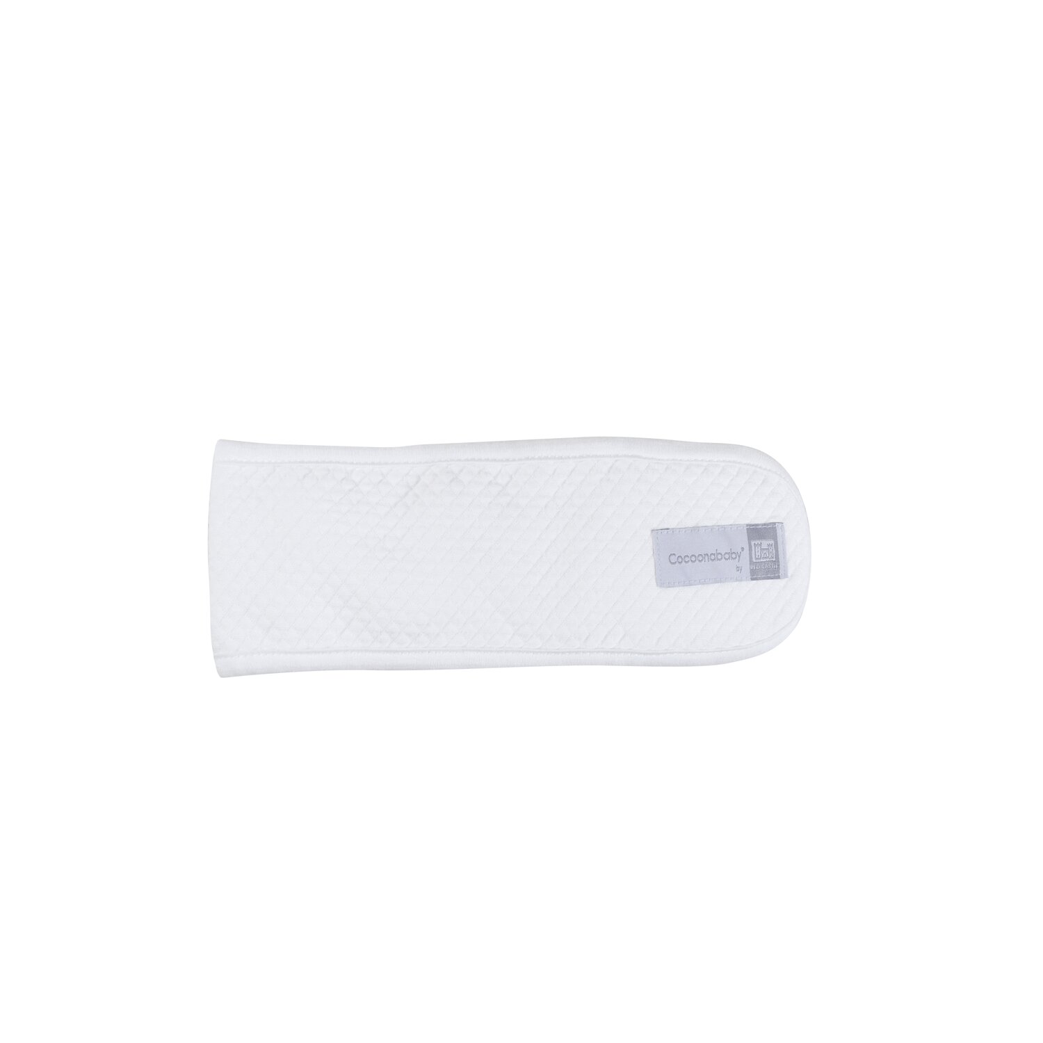 Bauchgurt für Cocoonababy - Fleur de coton weiß