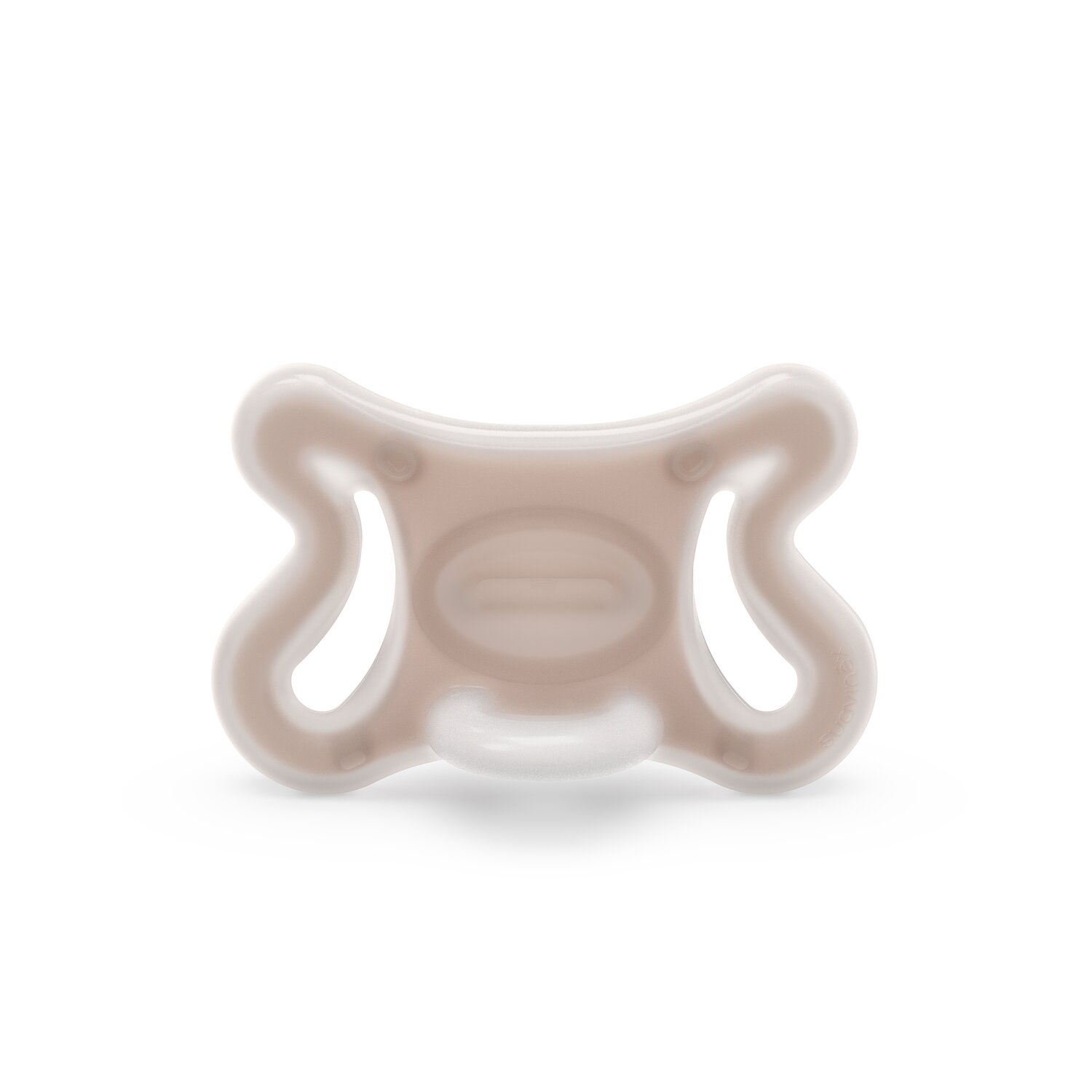 ZERO.ZERO symmetrischer Schnuller 0/6m Almond