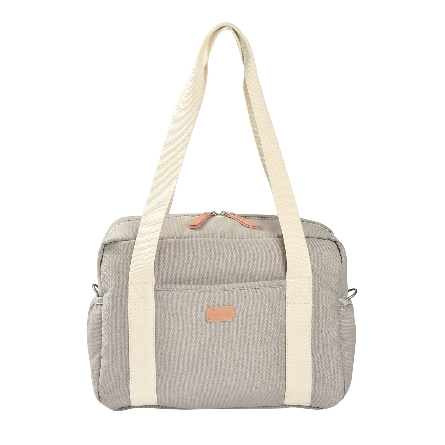 Wickeltasche Paris pearl grey