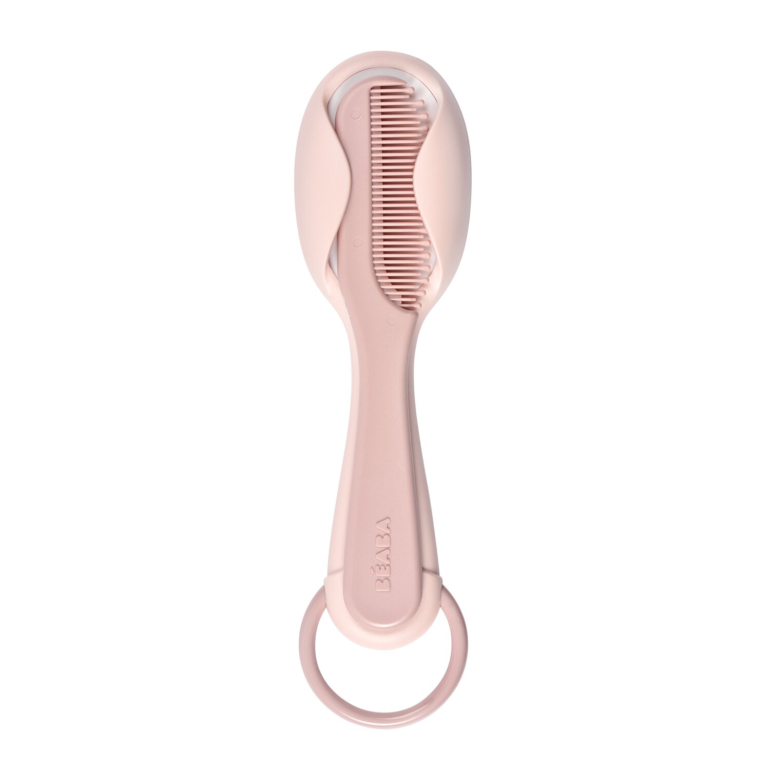  - Peigne et brosse Vieux rose