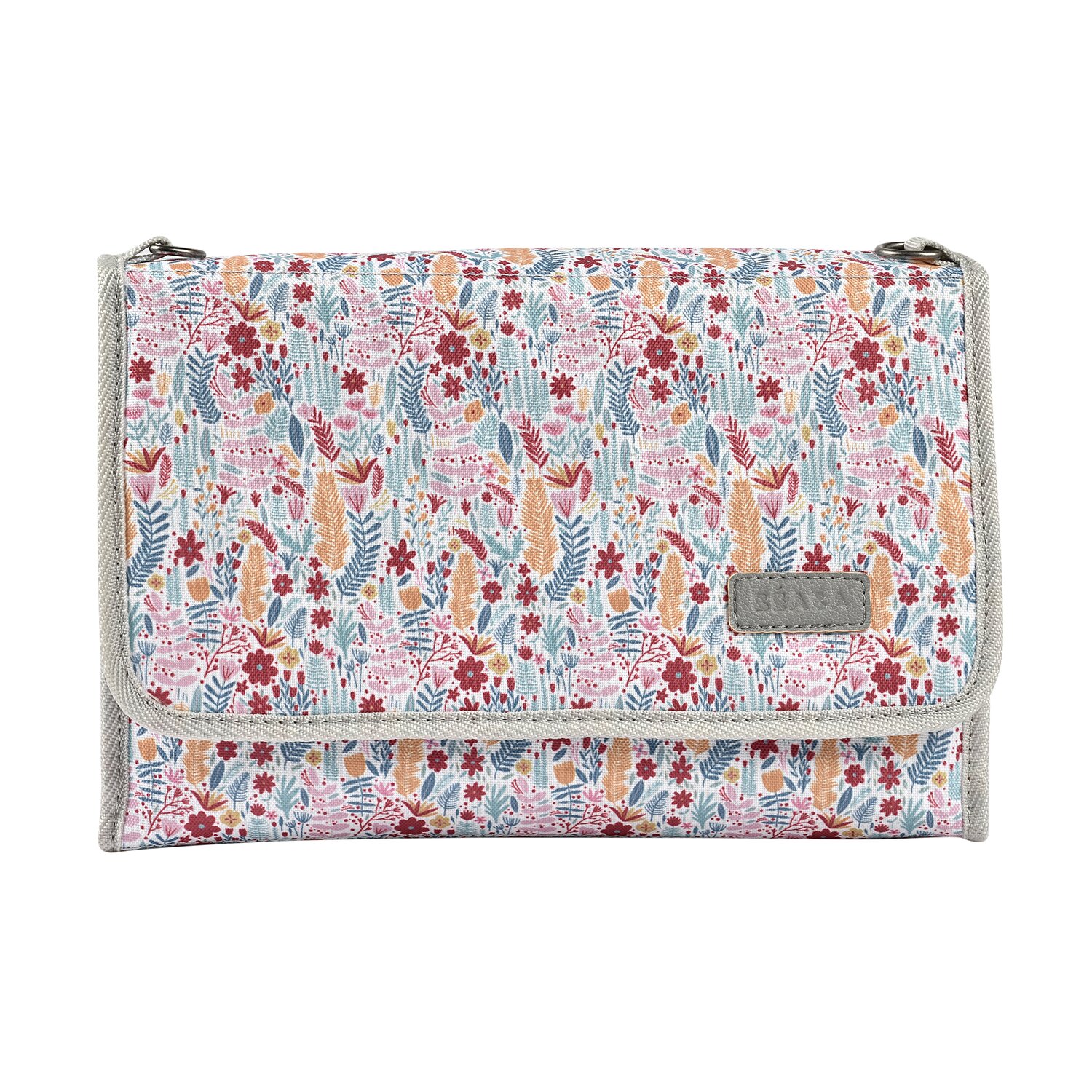 Pochette à langer Genève mirage grey/floral Béaba