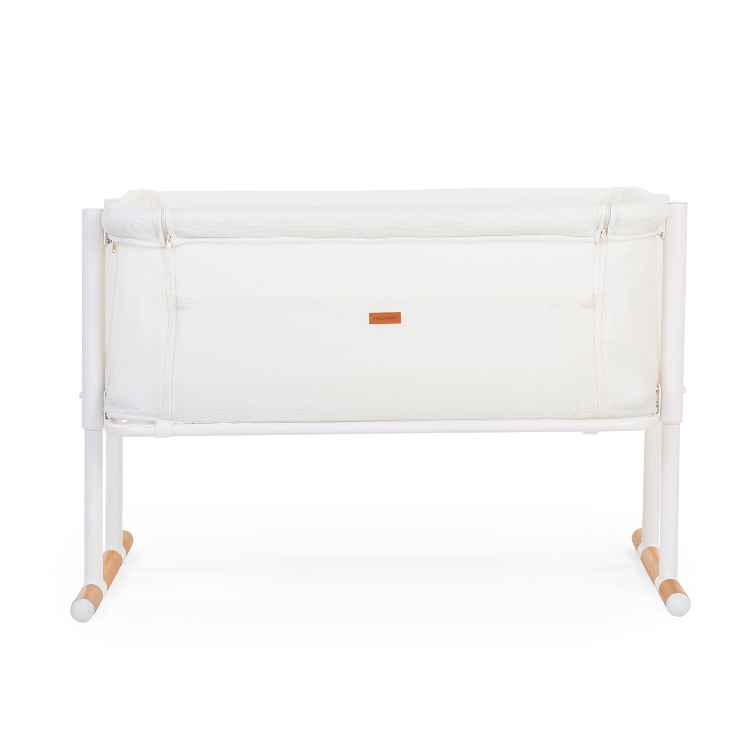 Evolux Beistellbett - Natur Weiß