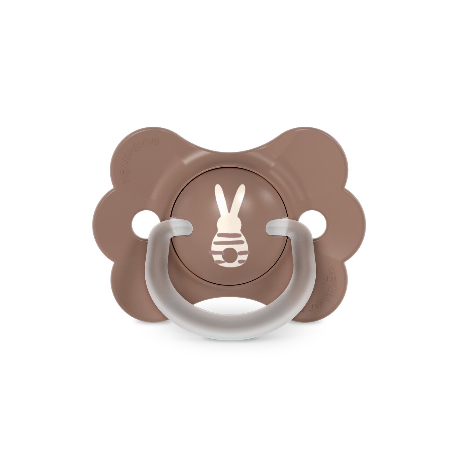 Butterfly SX Pro Schnuller 6/18M dekoriert Wonderland - Bunny Beige