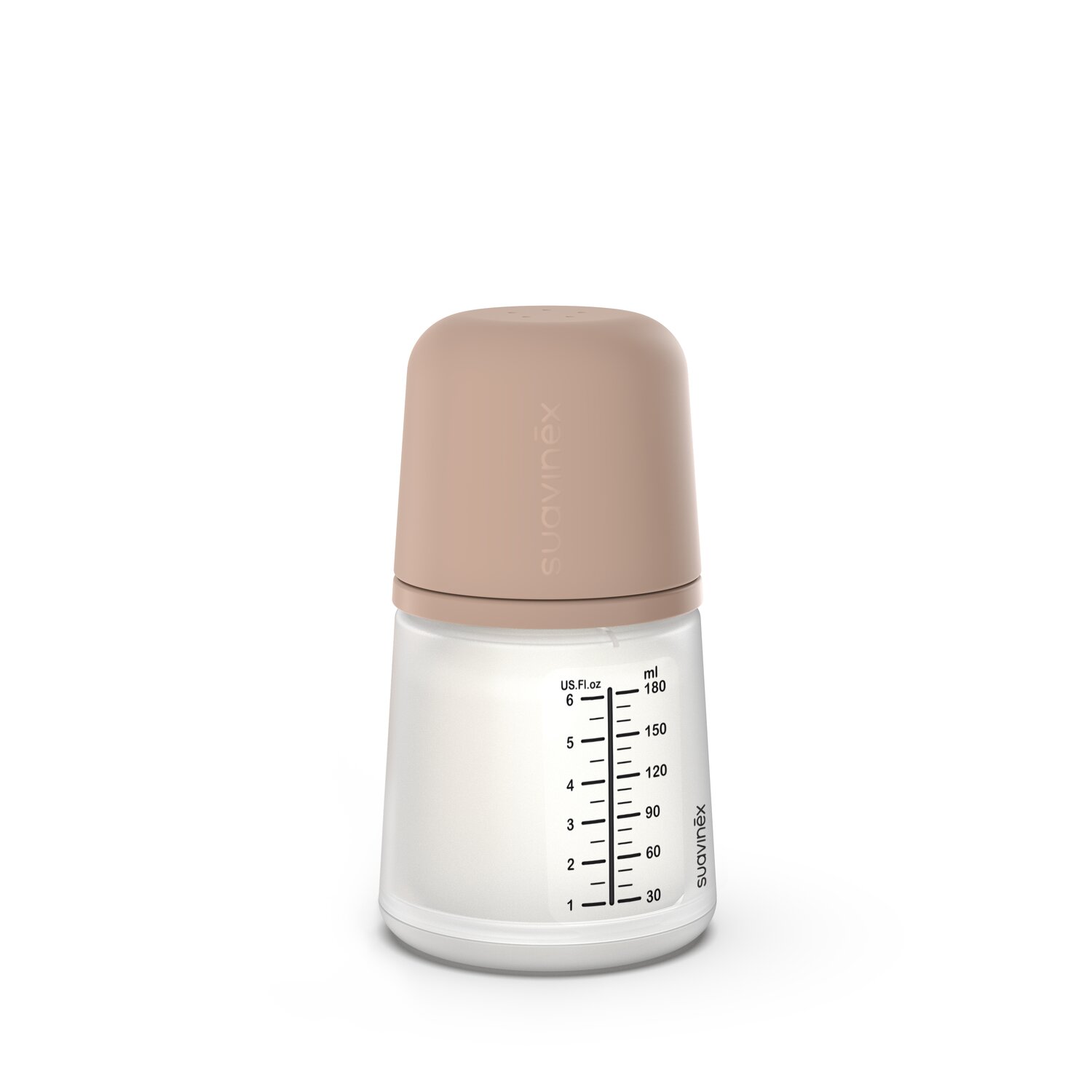 ZERO.ZERO Anti-Kolik Flasche 180 ml - Langsamer Nahrungsfluss Almond