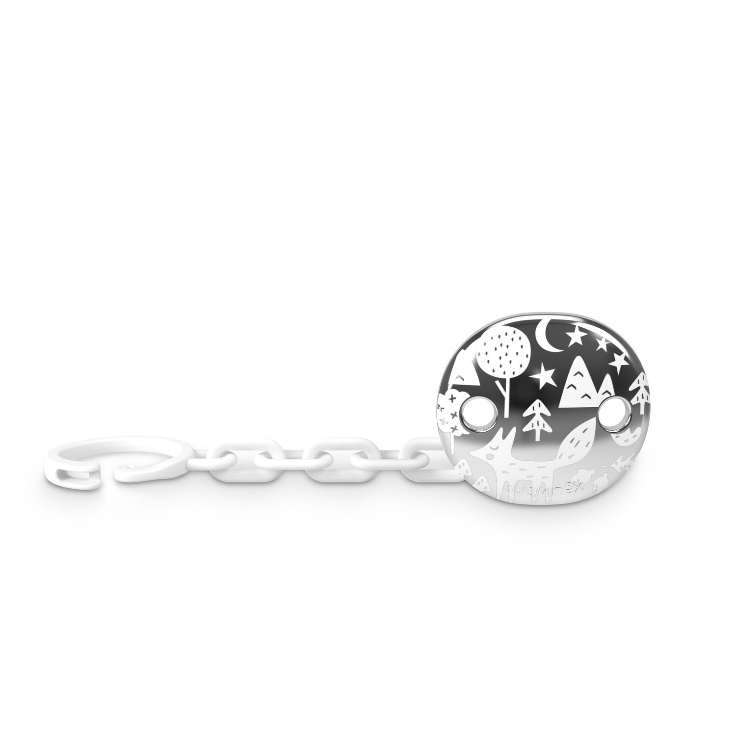 Schnullerhalter BIJOU Grey