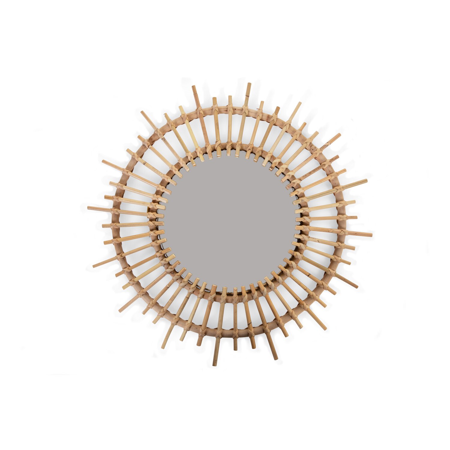 Rattan Spiegel - Fondi - 60 Cm