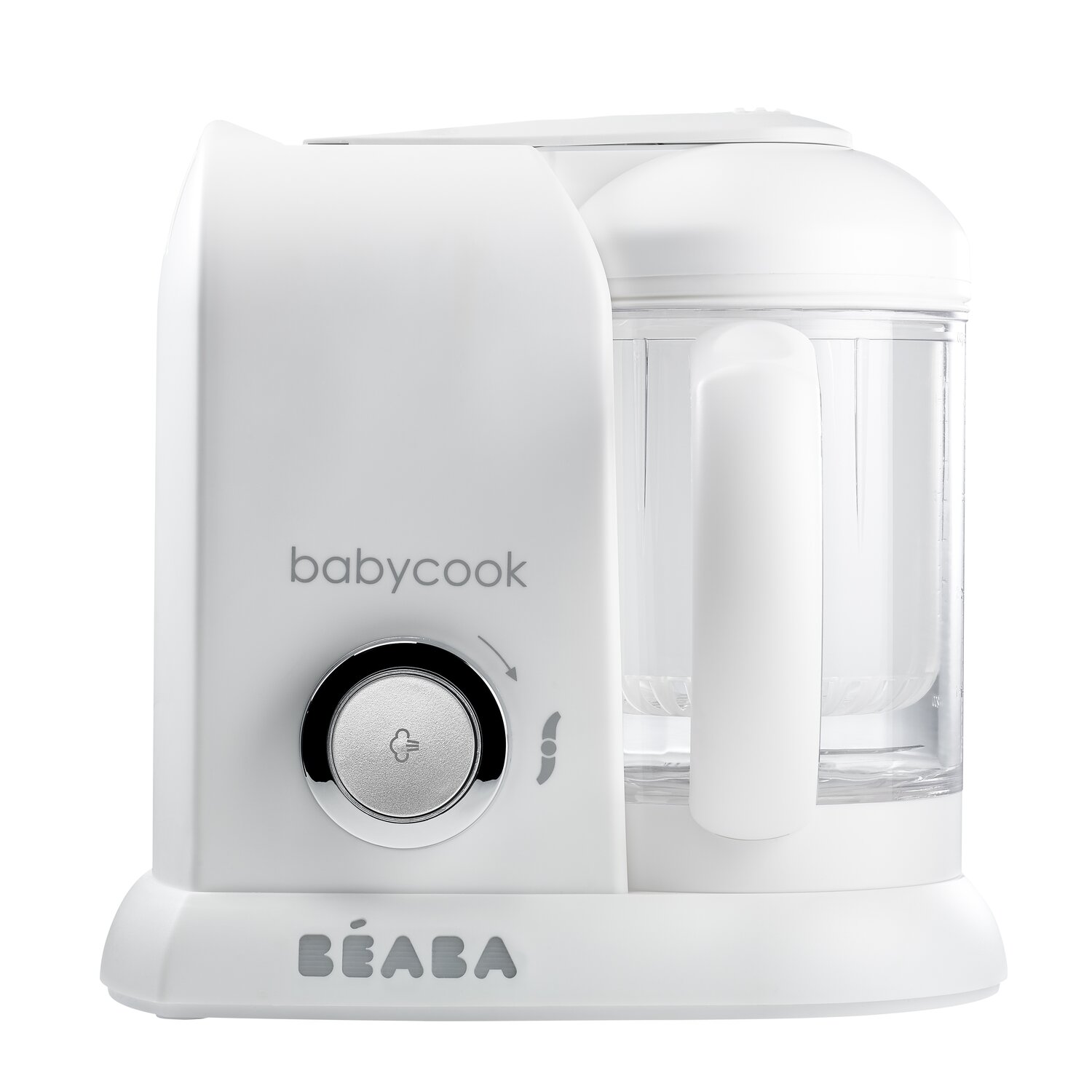 Beaba - Robot cuiseur Babycook® Solo Blanc/Argent