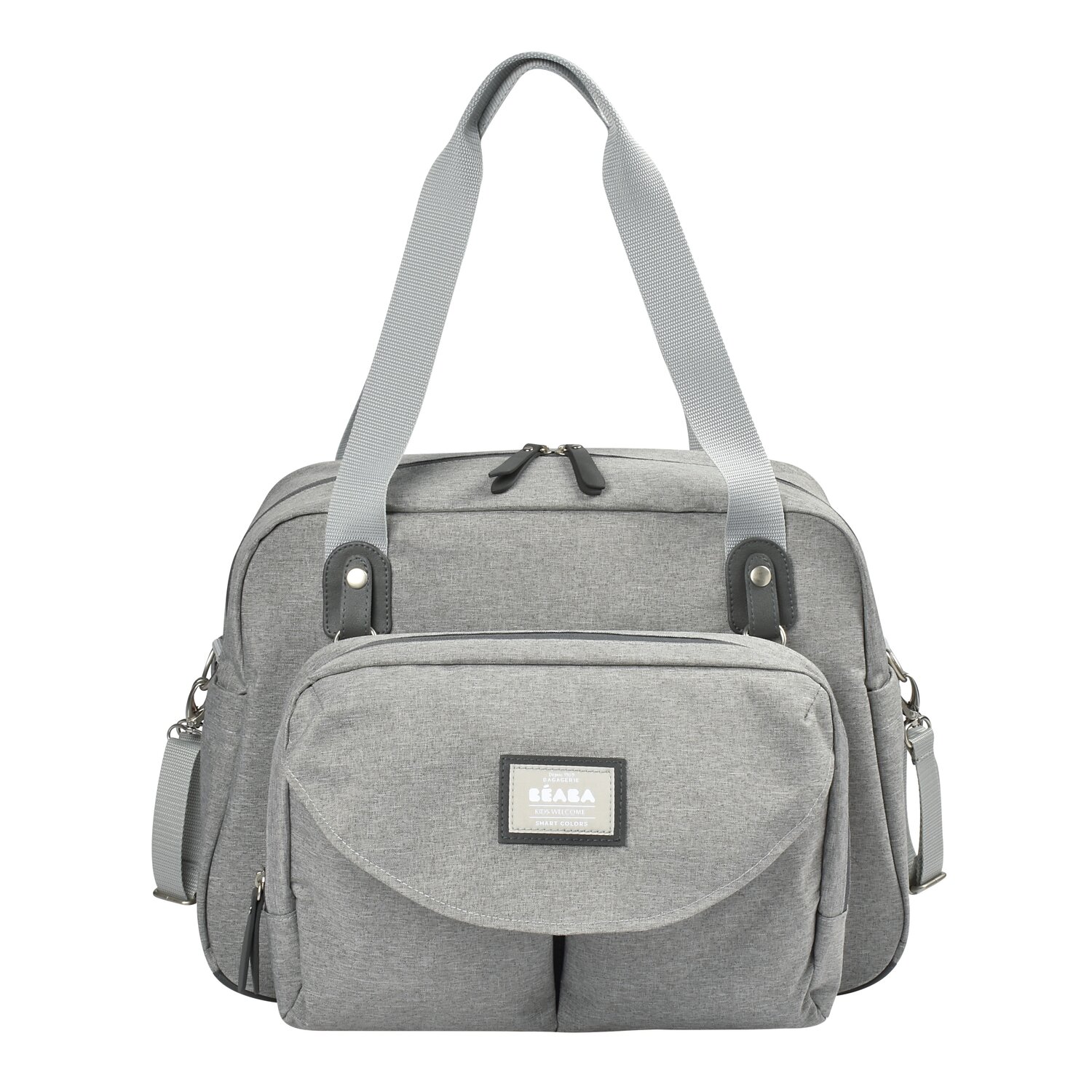 Wickeltasche Geneve II - heather grey