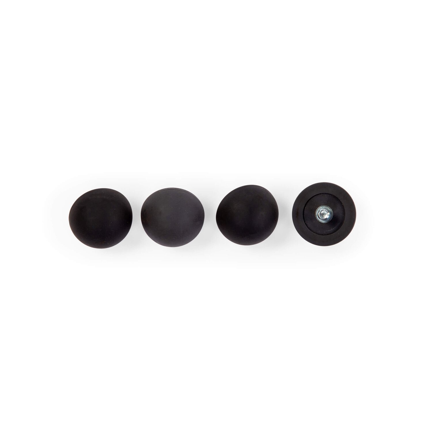 Evolu Set mit 4 Gummifüßen - Anthrazit