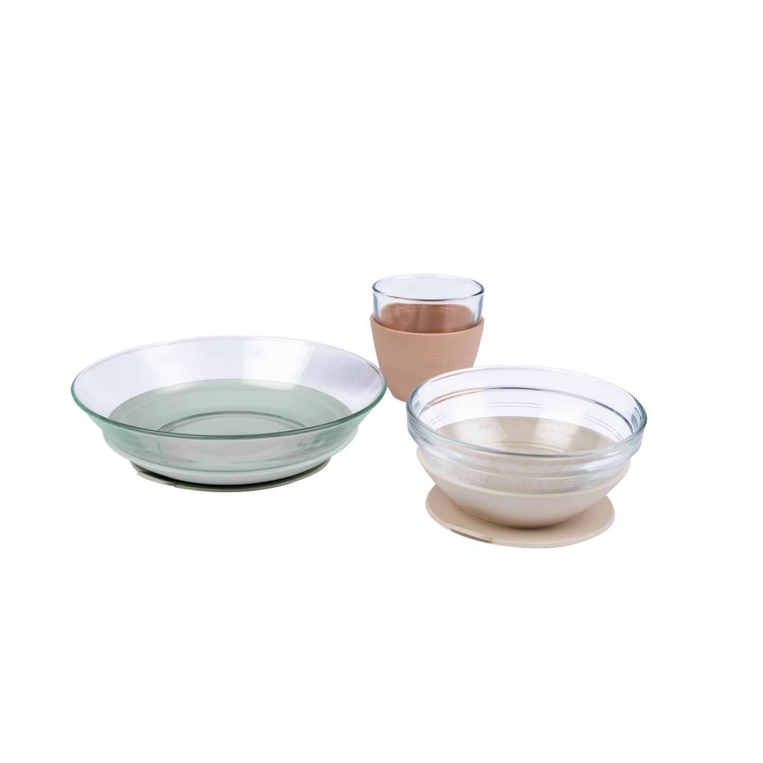 Essensbox aus Glas - Natural set