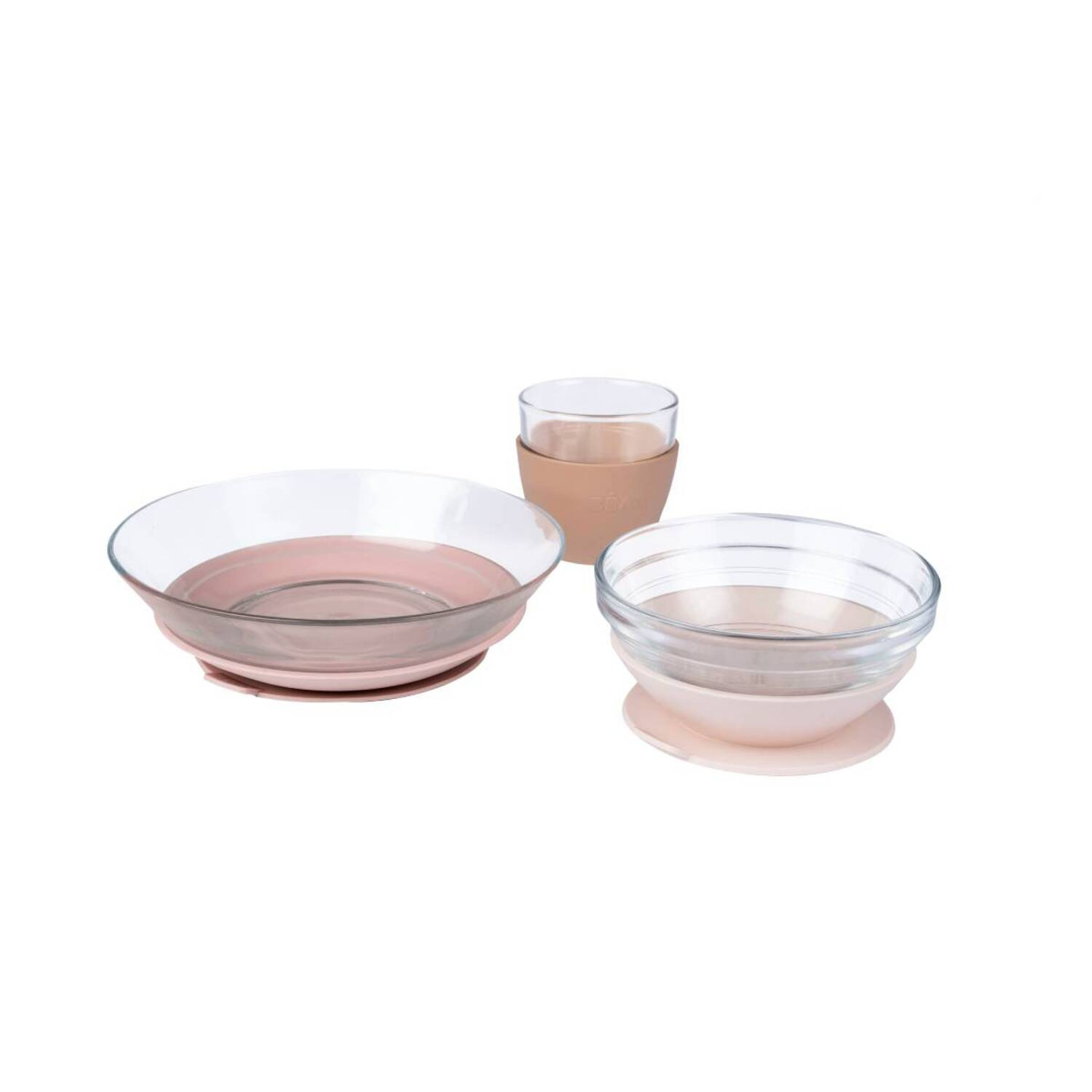 Essensbox aus Glas - Cotton candy