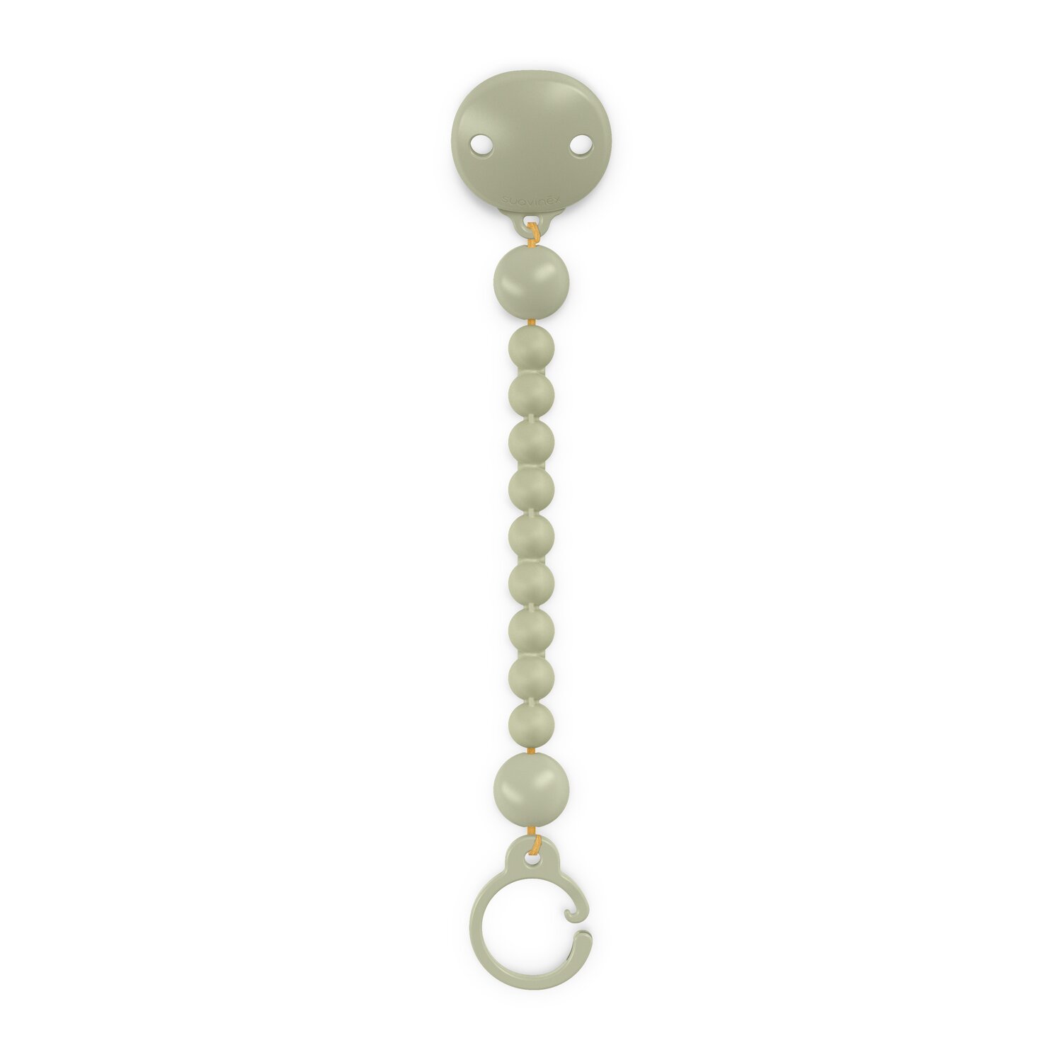 Colour Essence Silikon-Schnullerkette Green