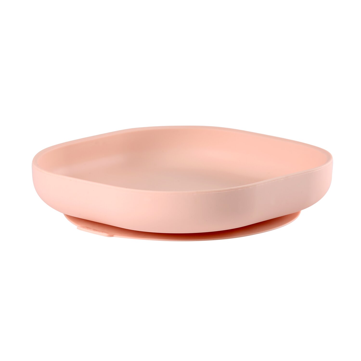 Saugnapf-Silikonteller light pink
