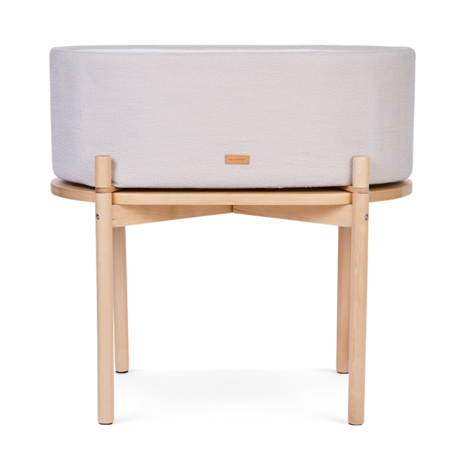 Wiege aus Leinen - Beige