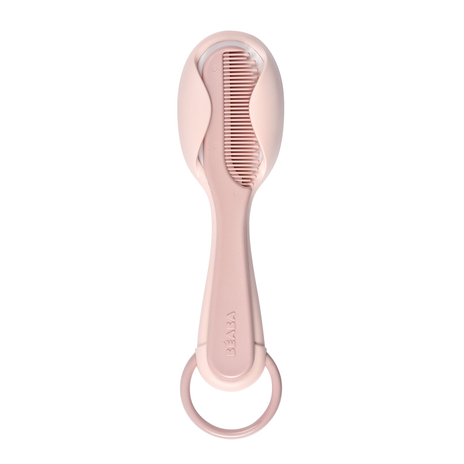 Peigne et brosse old pink Béaba