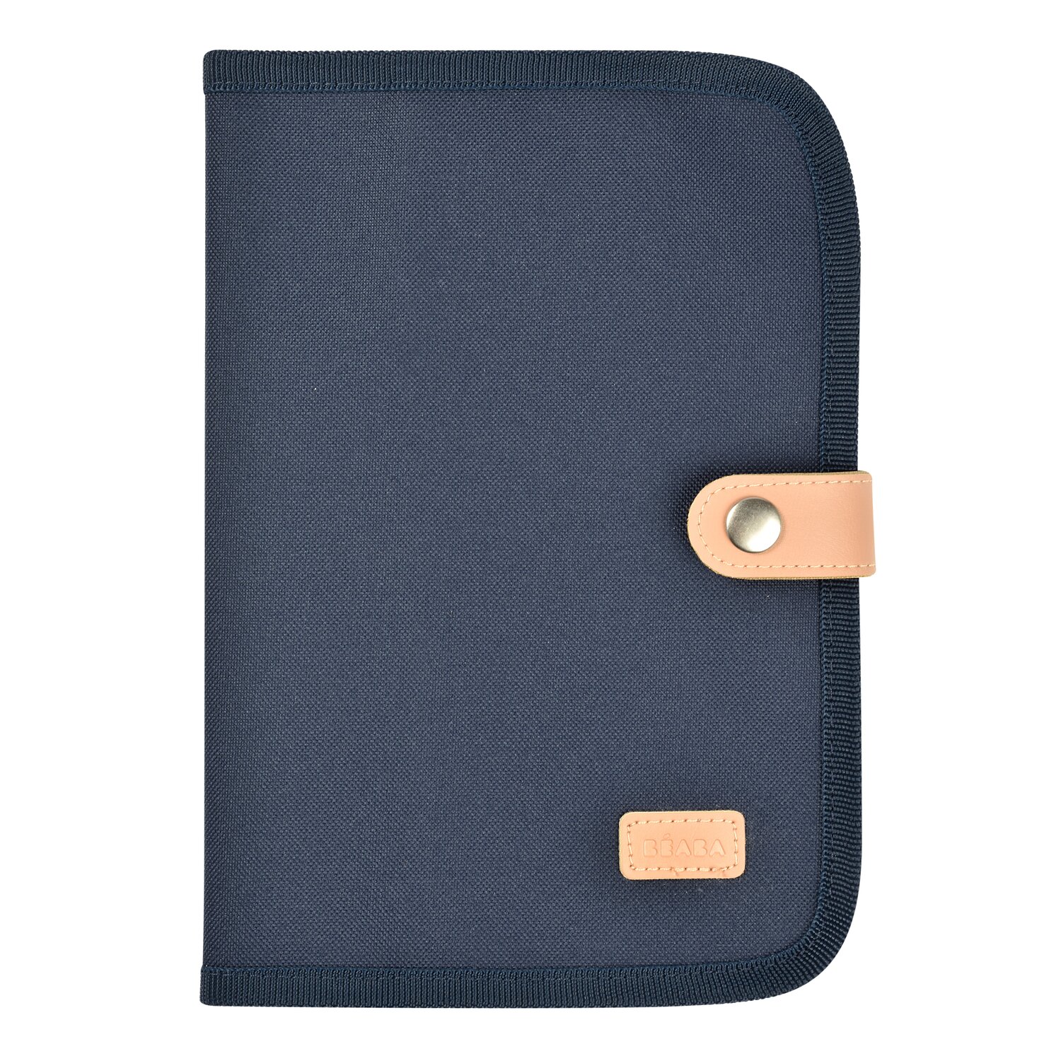 Protège carnet de santé blue marine Béaba