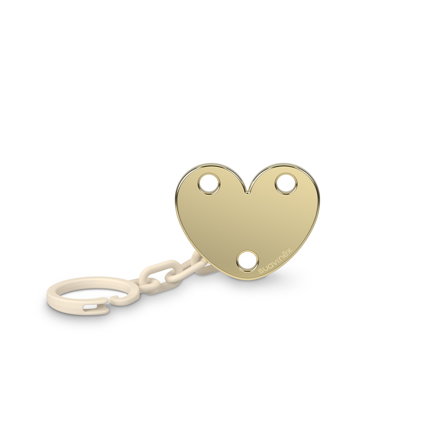 Schnullerhalter BIJOU Beige
