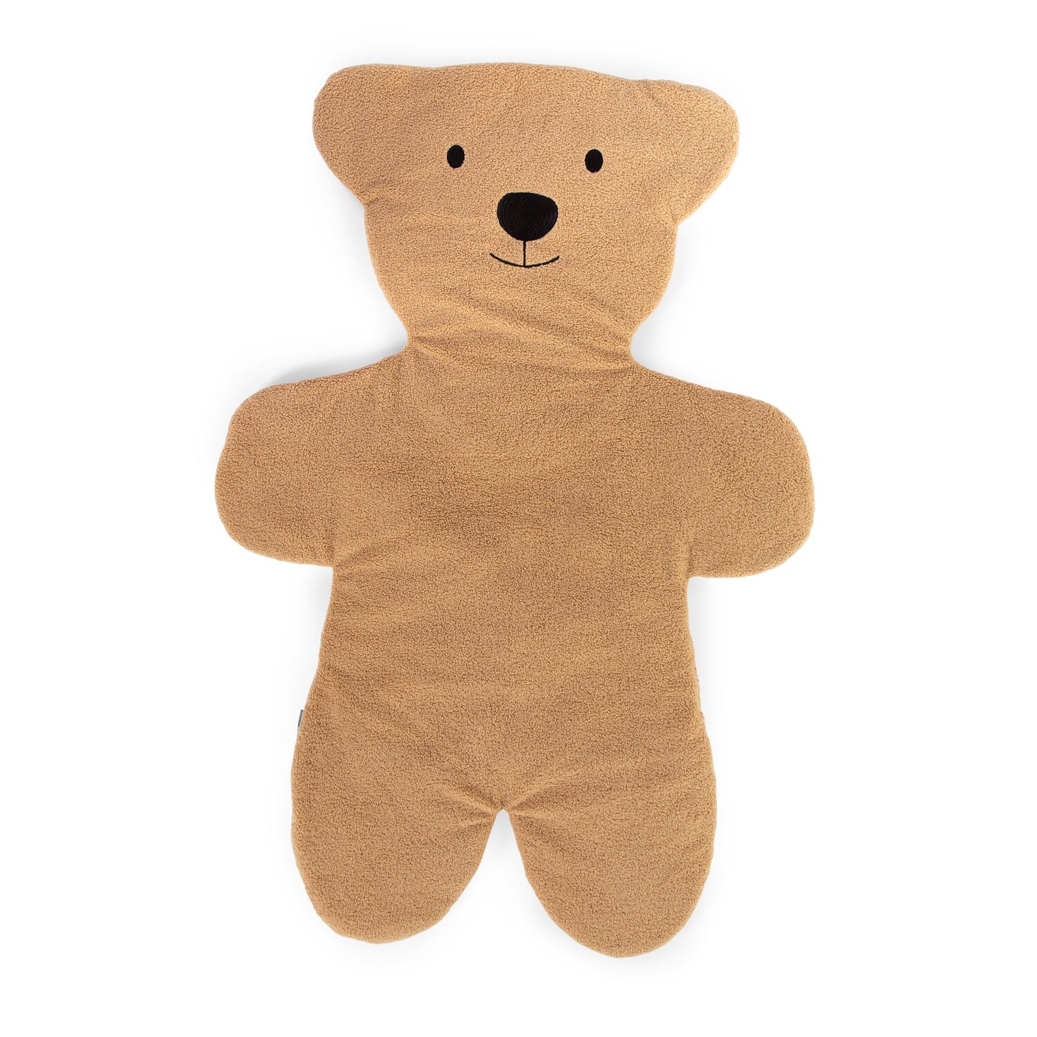 Krabbeldecke 150cm Teddy braun