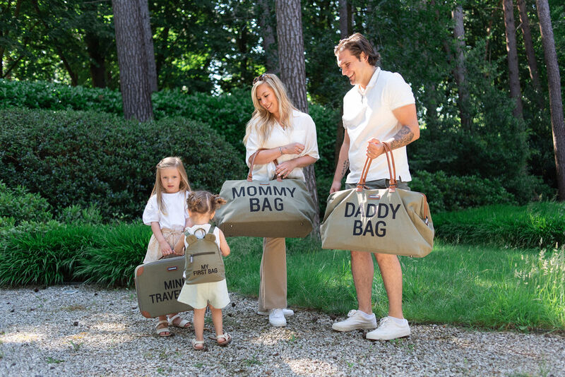 Nursery bag Mommy Bag ® Canvas kaki