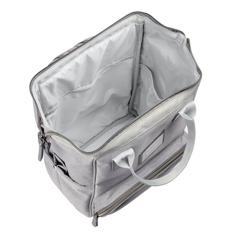 Wellington changing bag heather grey