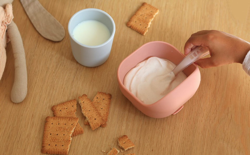 Cuill&egrave;re 2&egrave;me &acirc;ge silicone Barbe &agrave; Papa