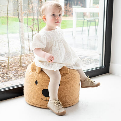 Pouf Teddy brown 