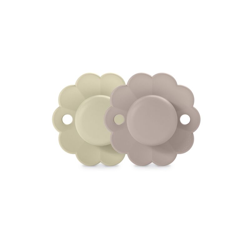 Set of 2 reversible soothers SX Pro 0/6M Wonder Warm Gray