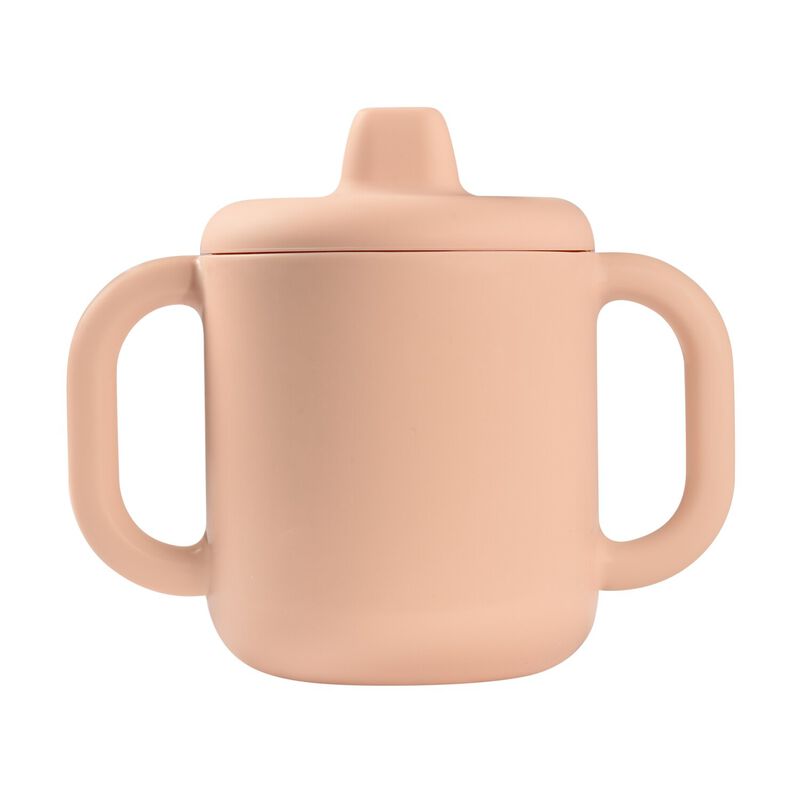 Tasse d'apprentissage silicone Rose (Béaba) - Image 1