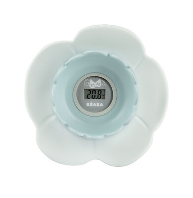Lotus bath thermometer green blue