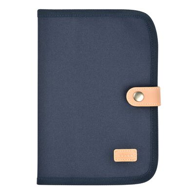 Gesundheitspass-Etui blue marine