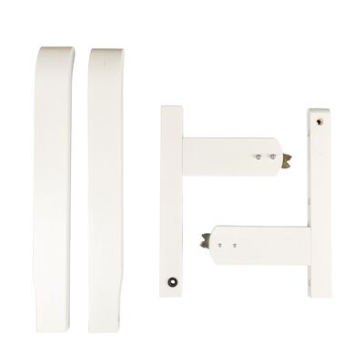 Gliding Chair Round Armrest L+R Set