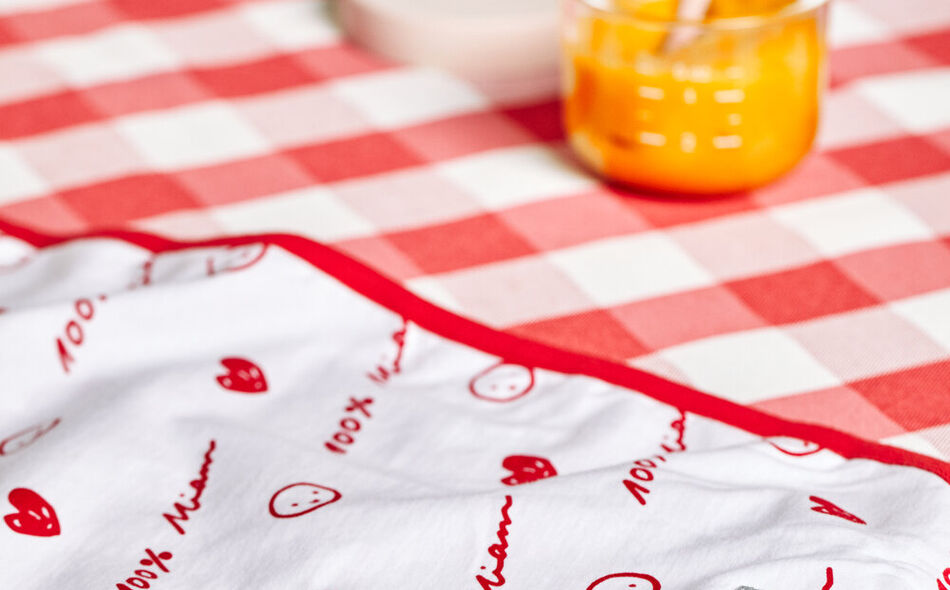 Bavoir coton Mathilde Cabanas