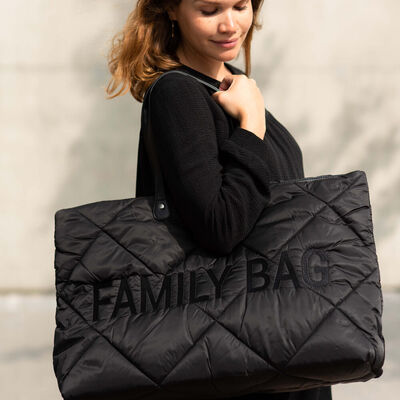 Family Bag Sac A Langer - Matelass&eacute; - Noir