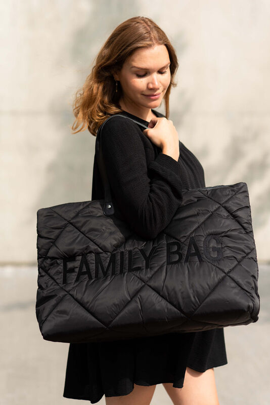 Family Bag Sac A Langer - Matelass&eacute; - Noir