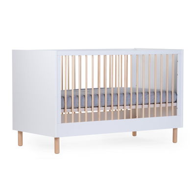Lettino legno bianco 70x140 + doghe