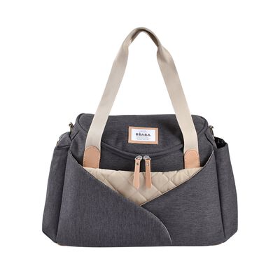 Wickeltasche Sydney II - DARK HEATHER GREY