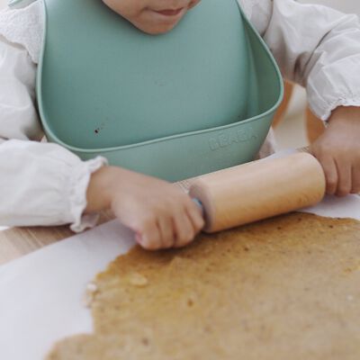 Silicone Bib - Sage Green