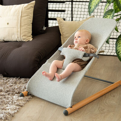 Childhome Evolux Bouncer - Jersey Grey