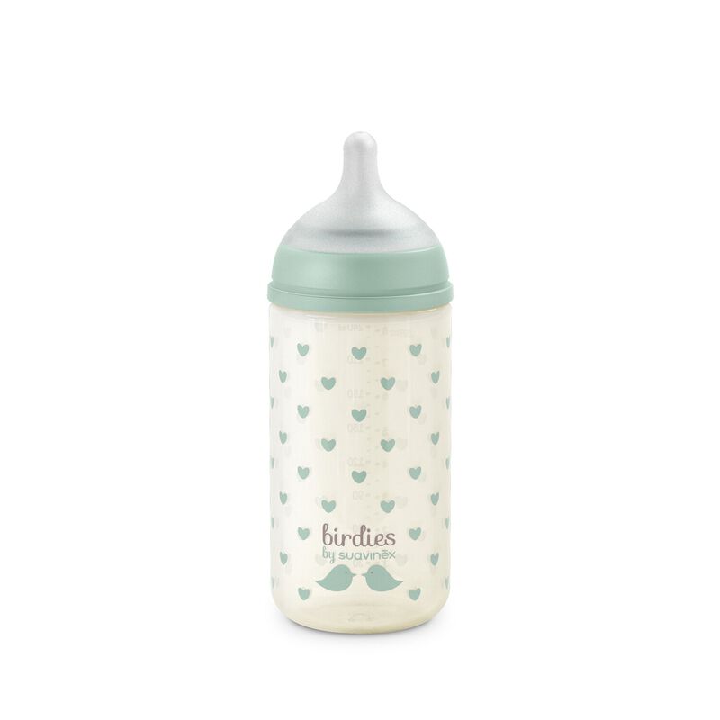 Glasflasche 240ml sauger SX Pro S Birdies