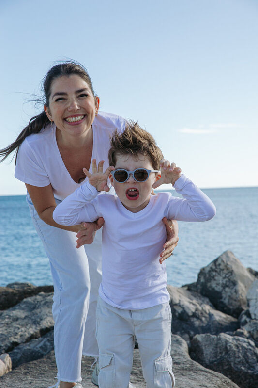 Occhiali da sole 4-6 anni Sunrise - Ciottolo