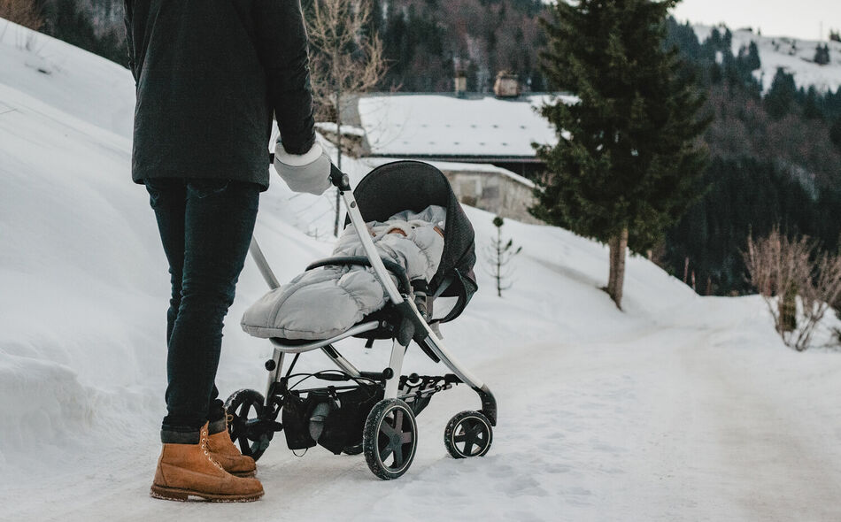 BEABA Stroller Muffs - Grey